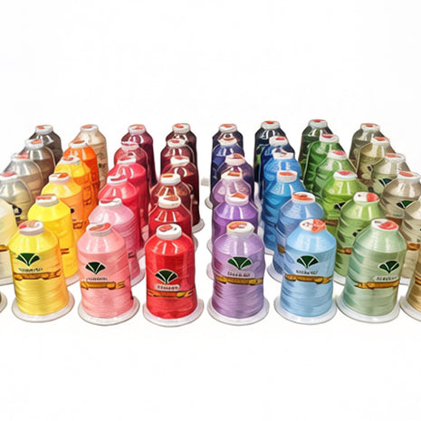 Bright 48 Spools Embroidery Thread