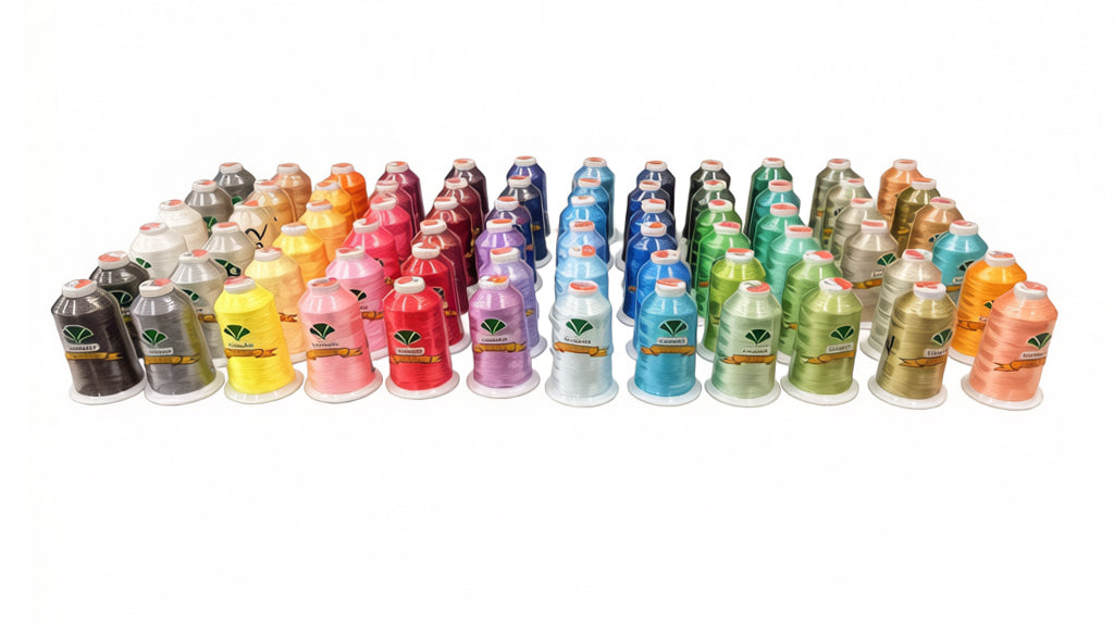 Bright 72 Spools Embroidery Threads