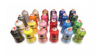 Bright 24 Spools Embroidery Thread