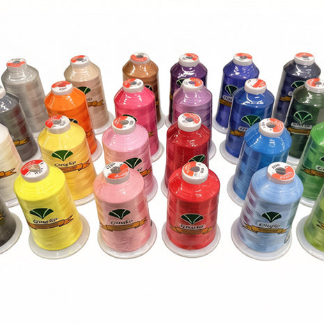 Bright 24 Spools Embroidery Thread