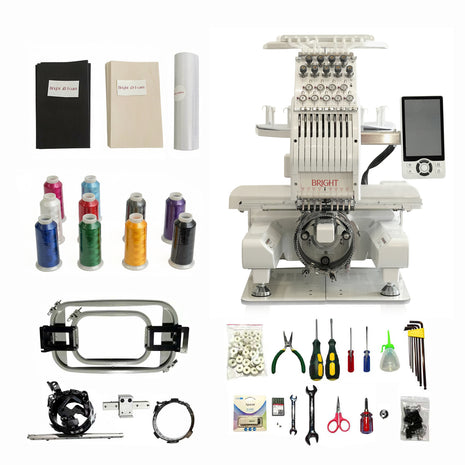 Bright Mini-801 Light-Weight, Portable Embroidery Machine