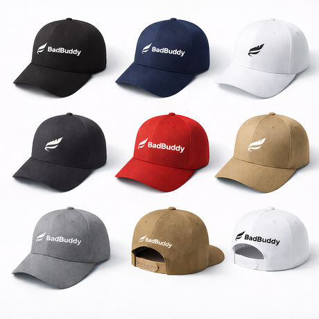 Blank embroidery caps and hats in assorted colors