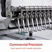 Bright 1502 Two-Head Commercial Embroidery Machine